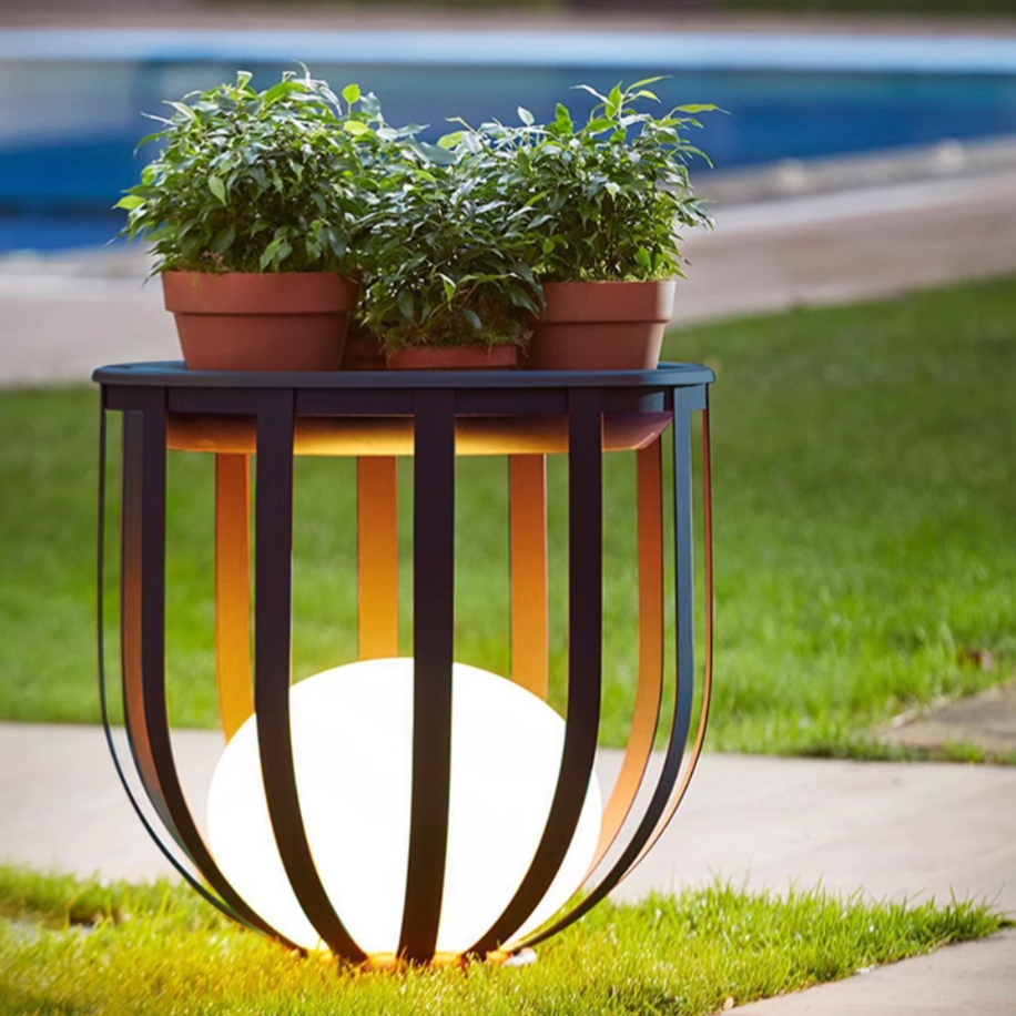 Solar Flower Stand Light — Weatherproof Solar Garden Decoration