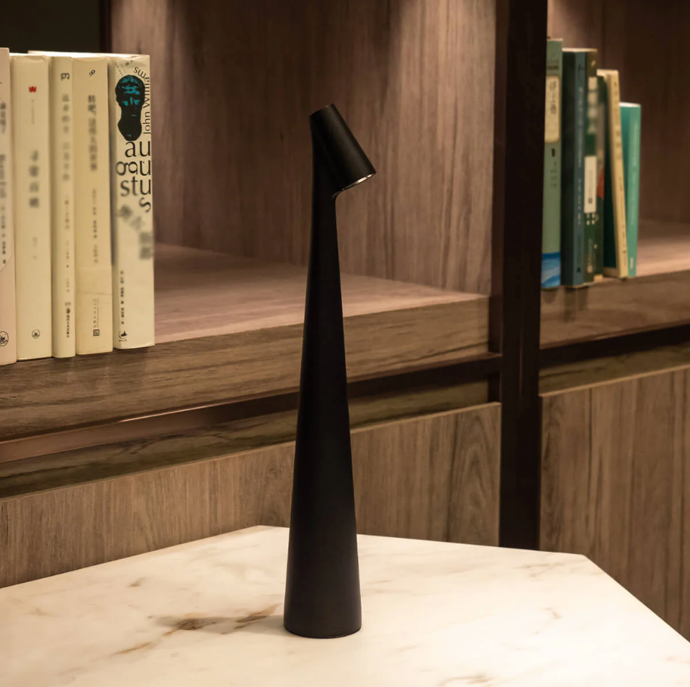 LumaNord Cordless LED Table Lamp — Touch-Controlled Brightness, Soft Ambient Light