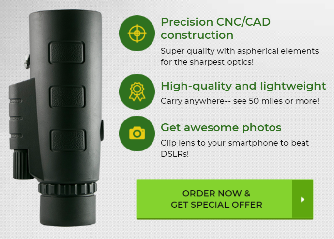 Starscope HD Monocular - High Power Monocular With Smartphone Holder & Tripod – Waterproof Monocular Telescope | Filindra