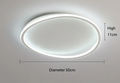FutureLight moderne LED-lysekrone — elegant, minimalistisk design
