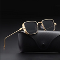 نظارات شمسية Velorum مستقطبة بطابع ستيمبانك — إطار معدني، عدسات 50mm