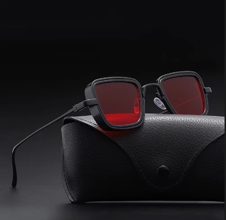 نظارات شمسية Velorum مستقطبة بطابع ستيمبانك — إطار معدني، عدسات 50mm