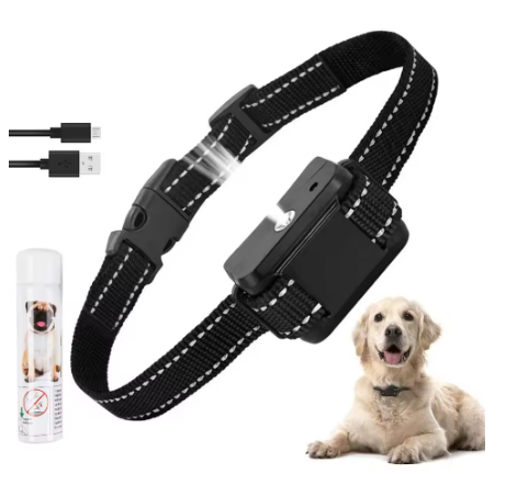 Citronella Spray Bark Collar — Refill-Free Activation System