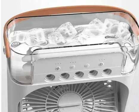 Mini refroidisseur d’air 3-en-1 Mira, humidificateur et douce veilleuse