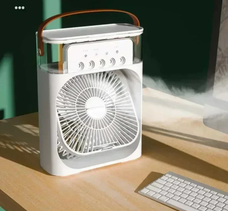 Mini refroidisseur d’air 3-en-1 Mira, humidificateur et douce veilleuse