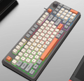Clavier de jeu LUNA K82 à 94 touches RGB — filaire, éclairage arc-en-ciel, molette de volume