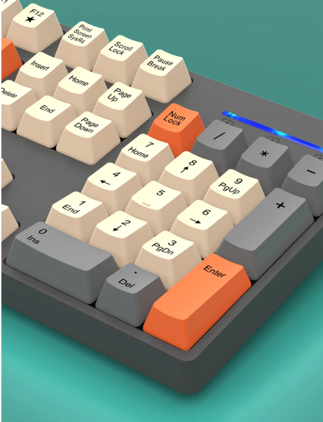 Set de teclado y ratón inalámbricos Sara — teclado numérico USB silencioso de 2,4GHz