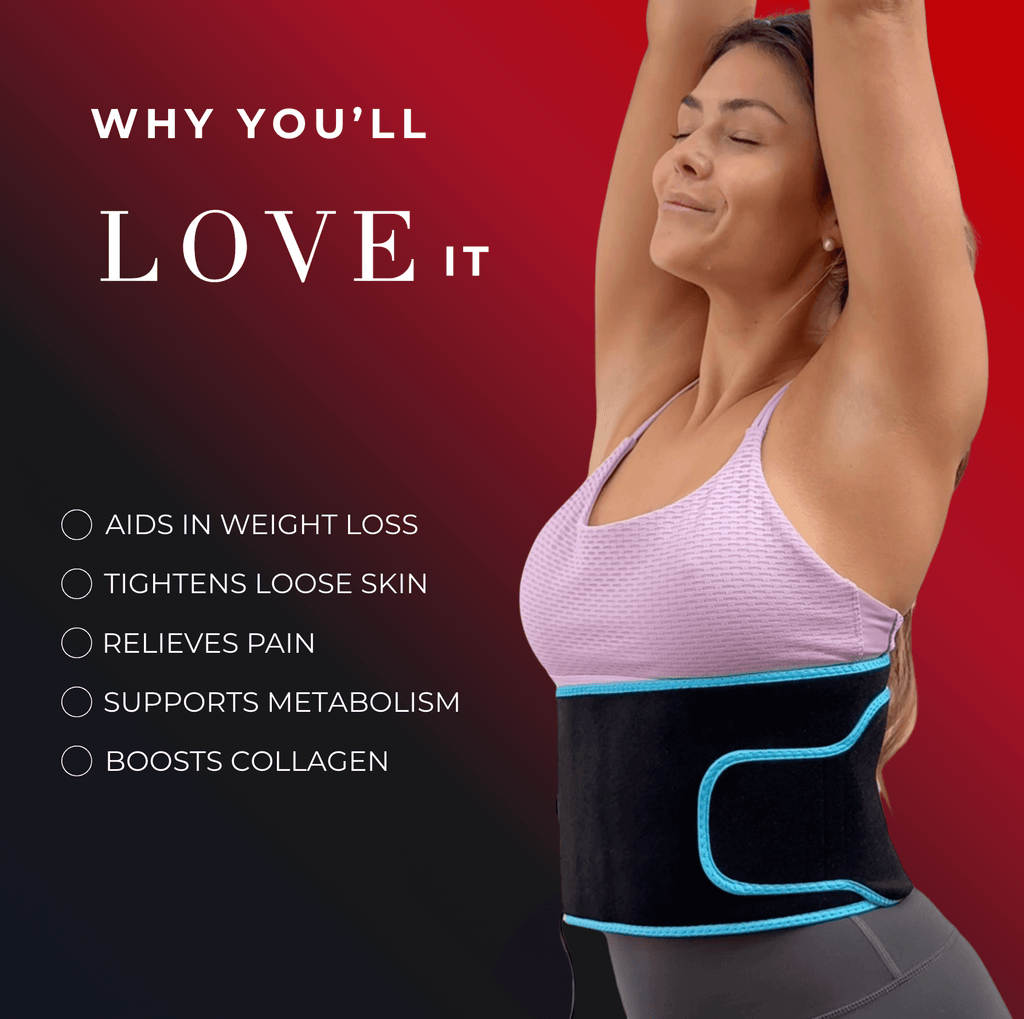 Red Light Therapy Belt — 660nm Red and 850nm Near-Infrared