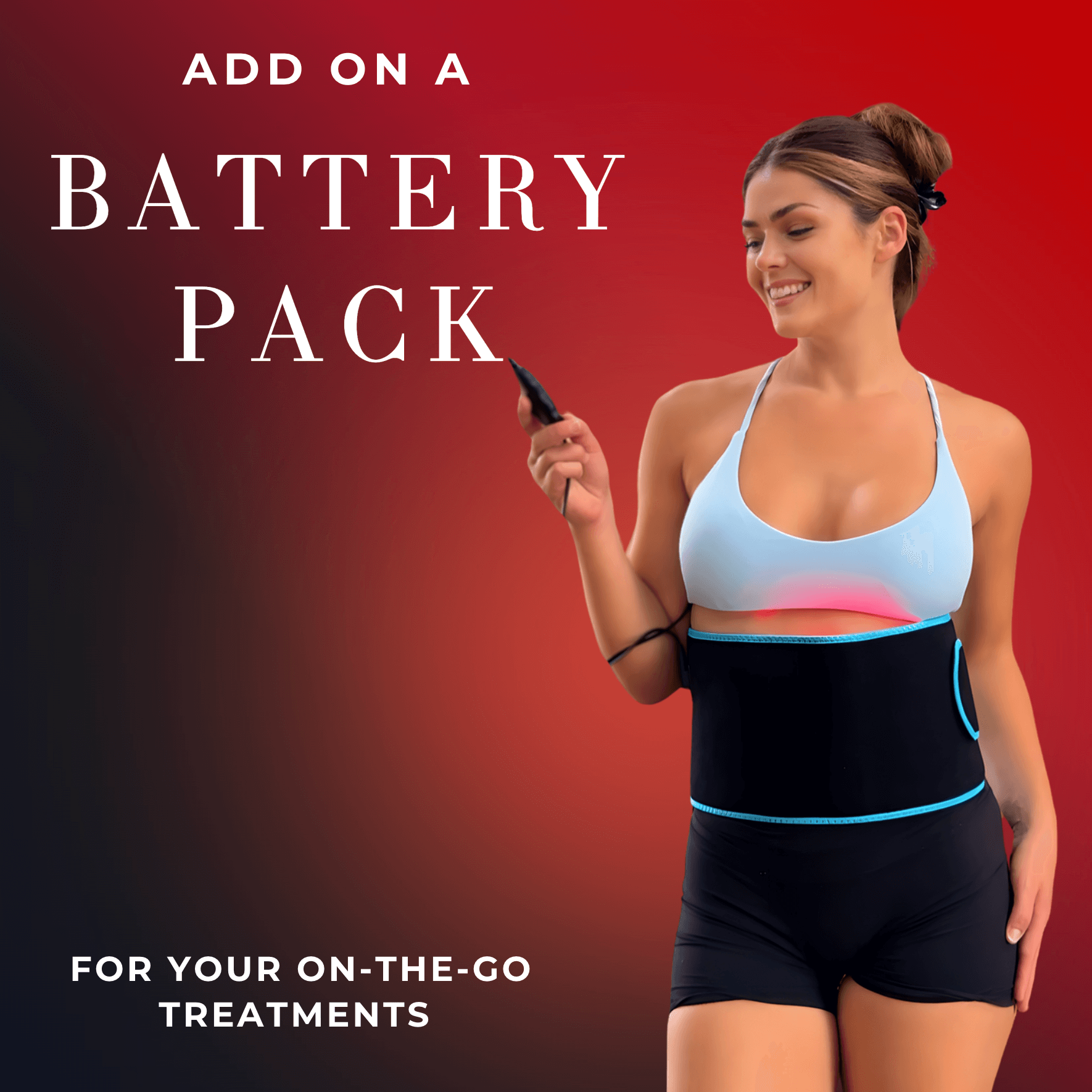 Red Light Therapy Belt — 660nm Red and 850nm Near-Infrared
