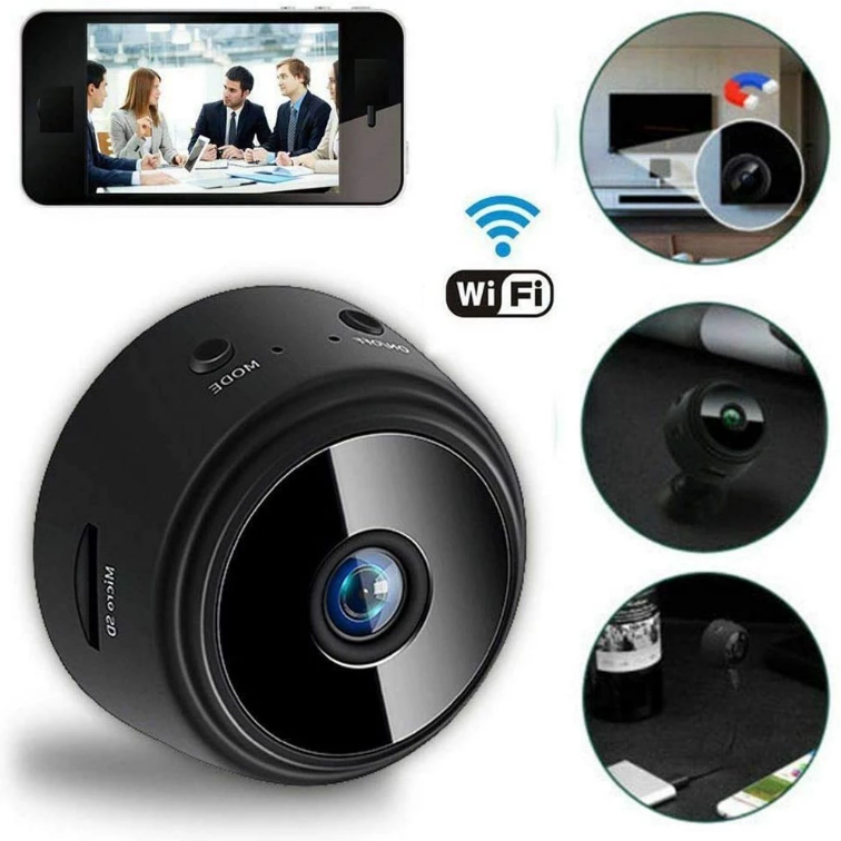 Lumi Mini 1080P Wireless Hidden Camera — Compact Build, Night Vision Voice Recorder