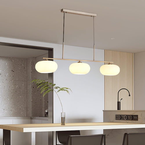 Astrae elegante Glas Pendelleuchte für moderne Küchenräume