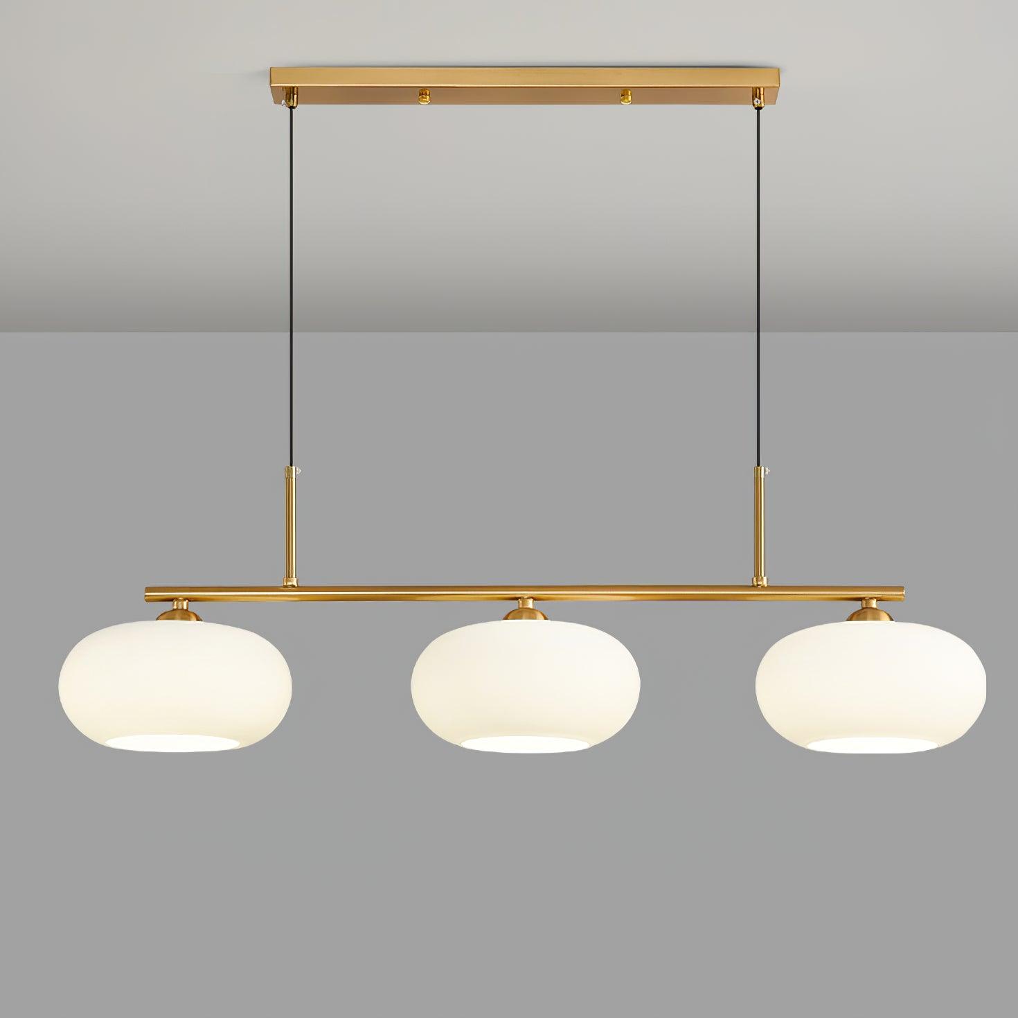 Astrae elegante Glas Pendelleuchte für moderne Küchenräume