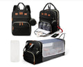 BabyNest Bag 3-in-1 Diaper Bag — Portable Baby Bed, USB Port