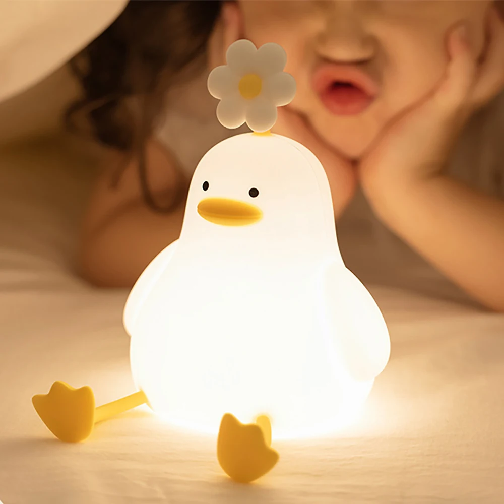 Veilleuse Ducky — Une adorable compagne à la lumière chaleureuse pour les enfants