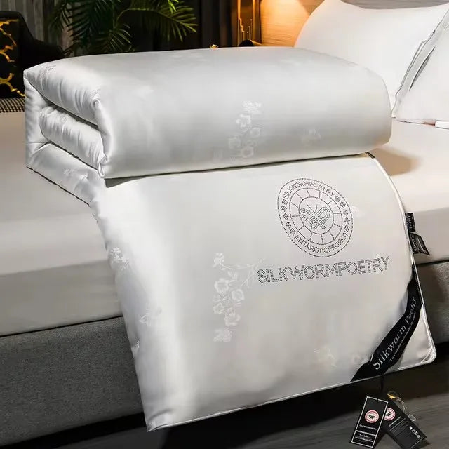 Aurene Silk Duvet For Winter With 5kg Core And Mulberry Silk Filling
