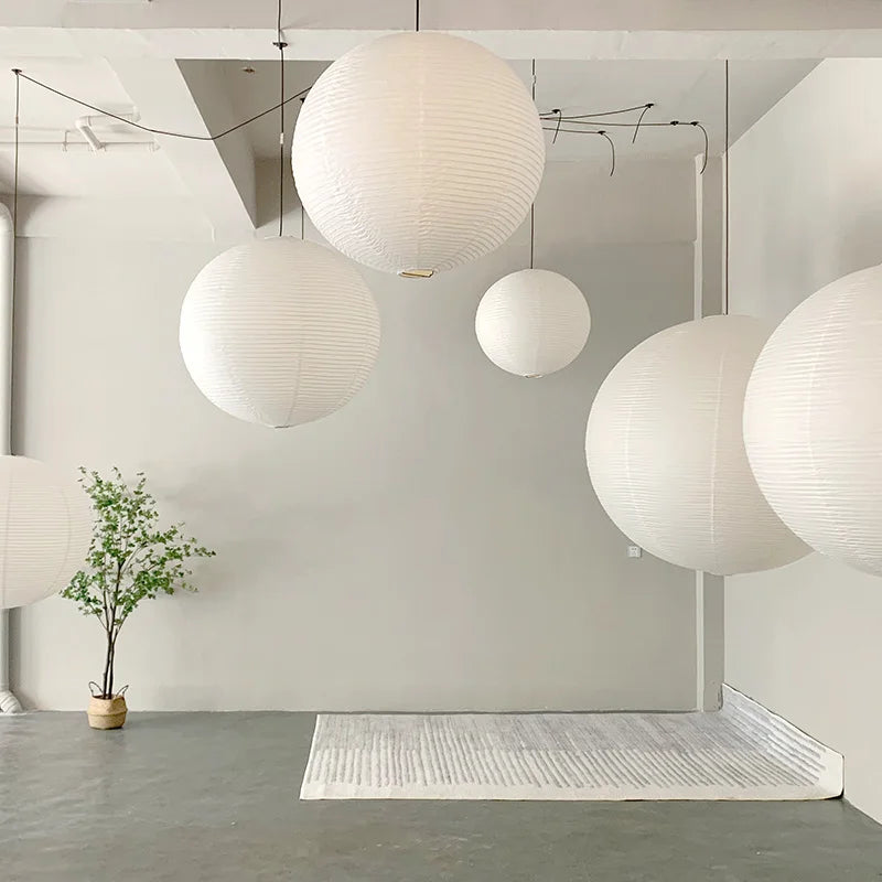 Vrimlo Papierballon-Pendelleuchten — Von Paris inspirierte Dekoration
