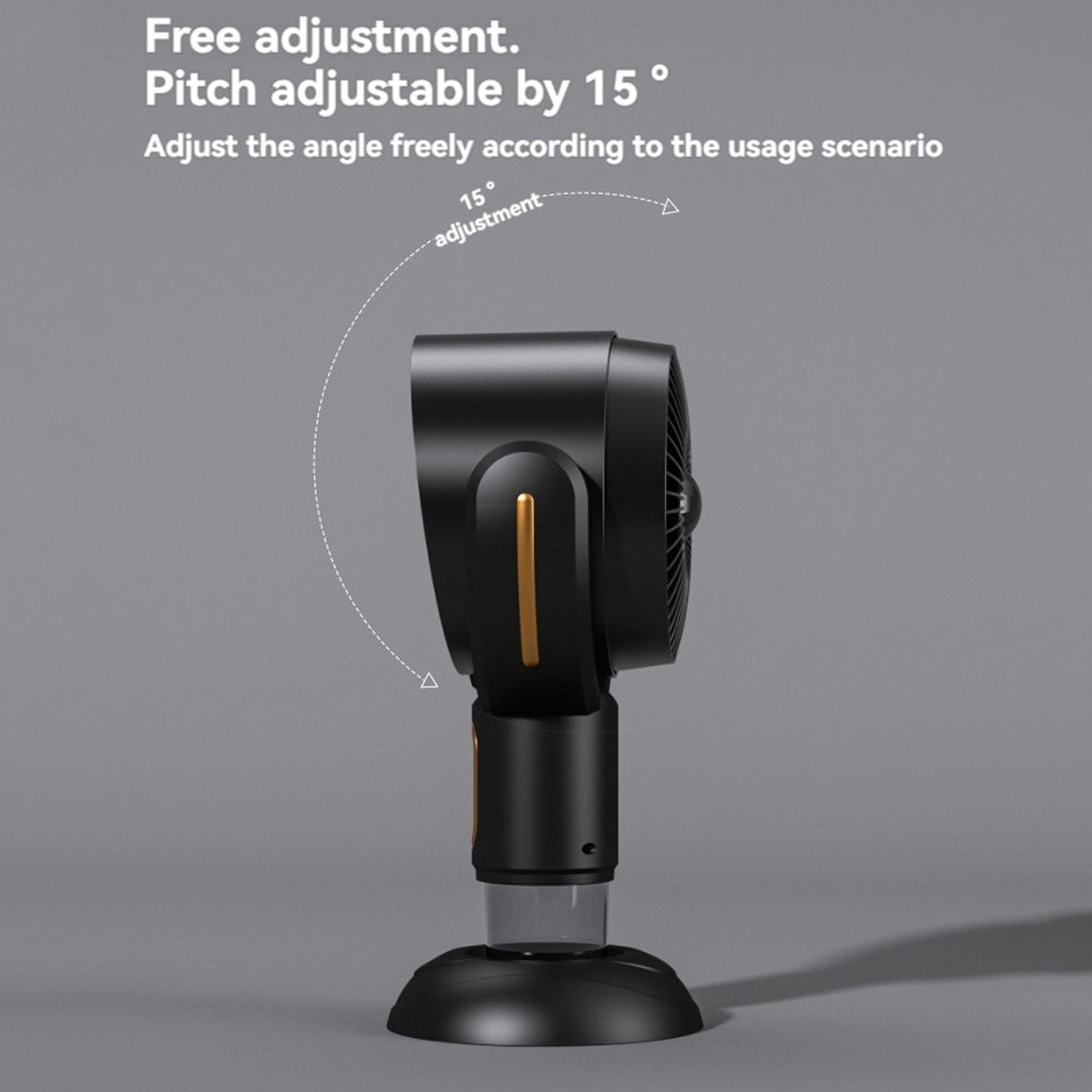 Ventilatore portatile purificatore d’aria per il fumo — potente, ricaricabile tramite USB