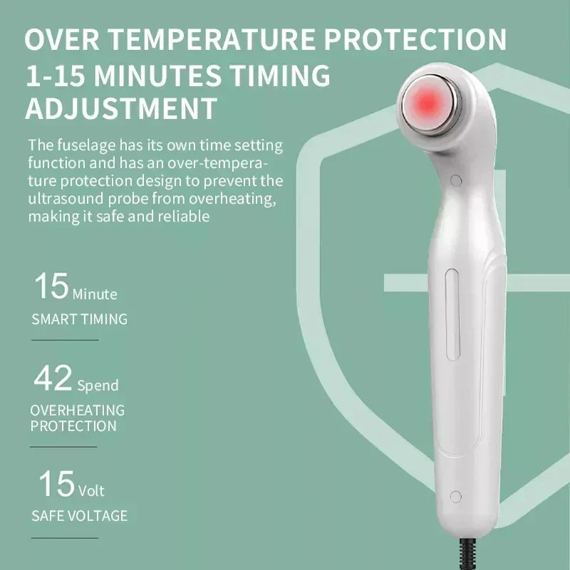 1-MHz-Ultraschallgerät — 3 Intensitätsstufen, intelligenter Timer, tragbar