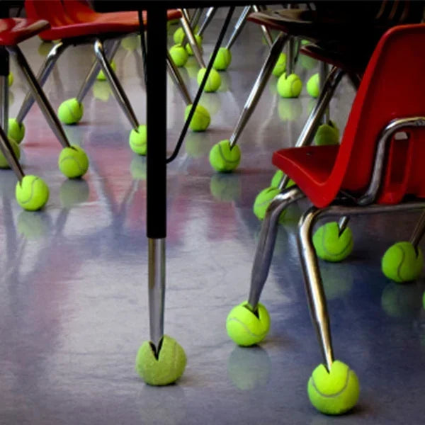 MeshMaster praktische tennisballen — trainingsset van 12 stuks