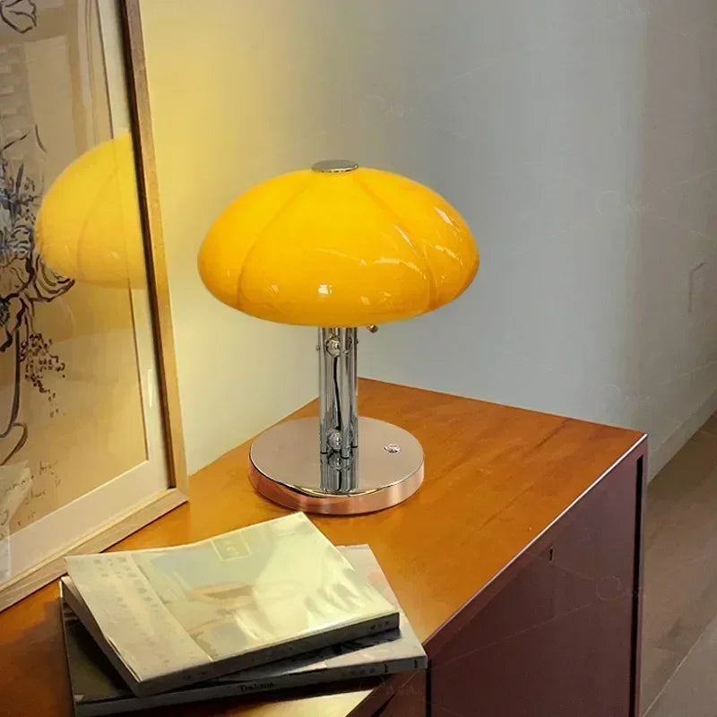 Veloria Pumpkin LED Night Lamp For The Bedside In Modern Medieval Style