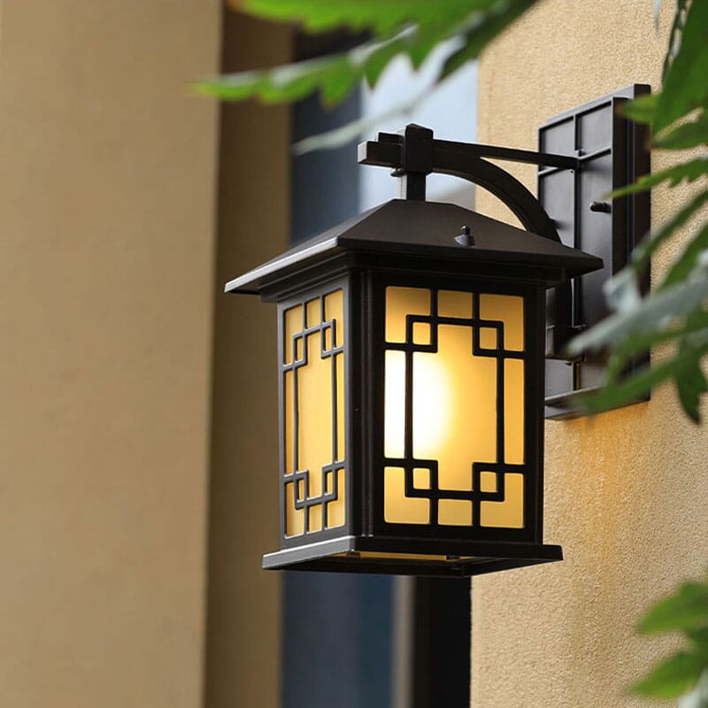 Candeeiro de parede vintage para exterior Deborah — impermeável, classificação IP65
