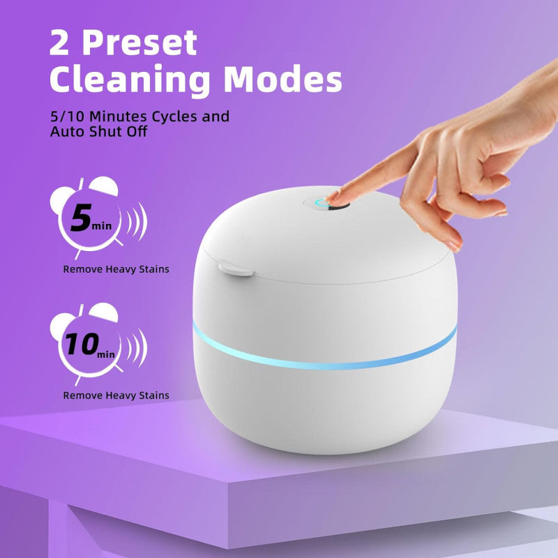 מנקה אולטרסוני UltraClean Pro — נורות חיטוי UV