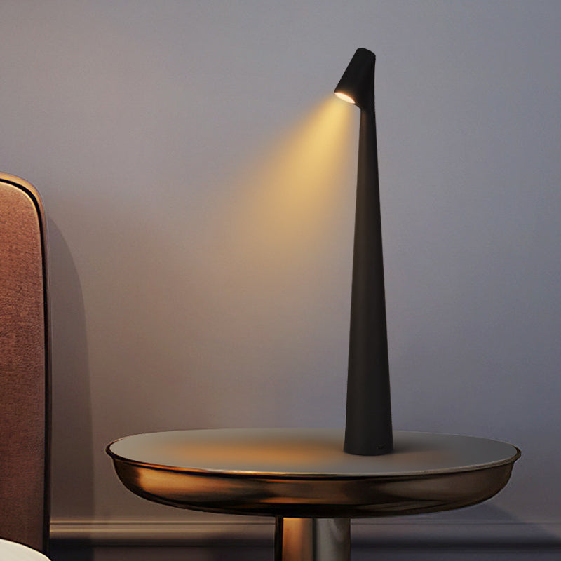 LumaNord Cordless LED Table Lamp — Touch-Controlled Brightness, Soft Ambient Light