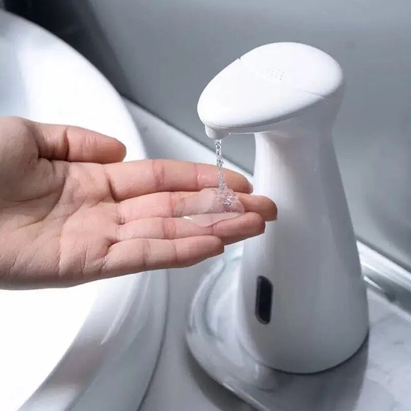 SmartSense Seifenspender — automatisch, weiß, wasserdicht und langlebig