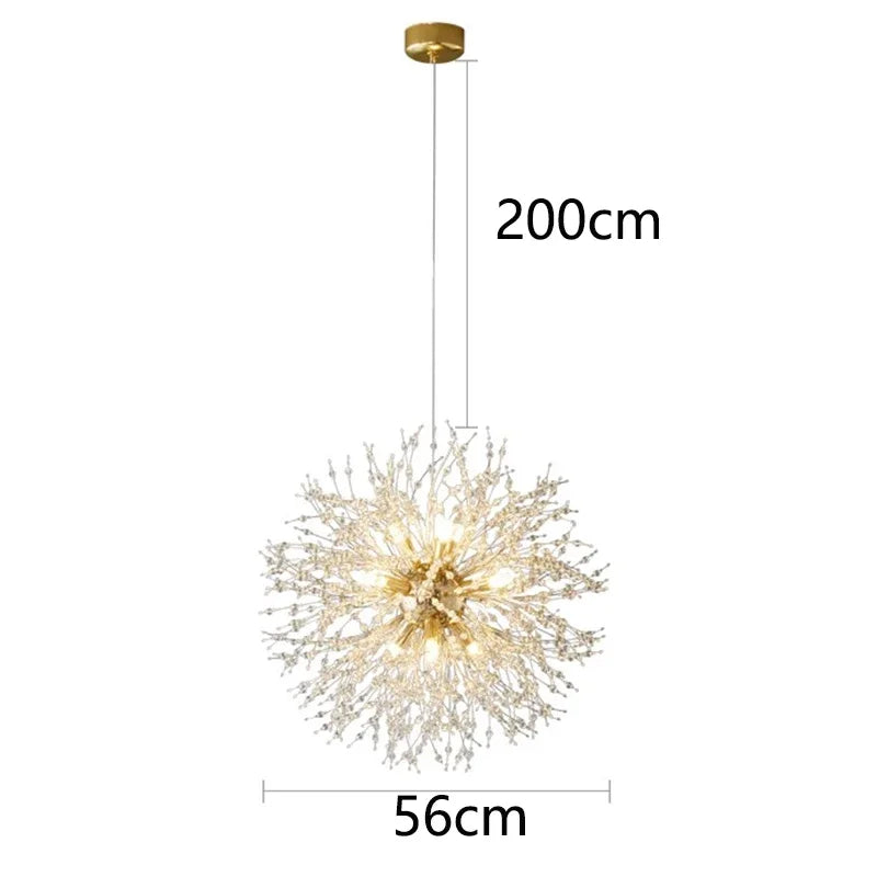 LumaNest Warm Glow LED Pendant Light For Living Room, Dining, And Bedroom