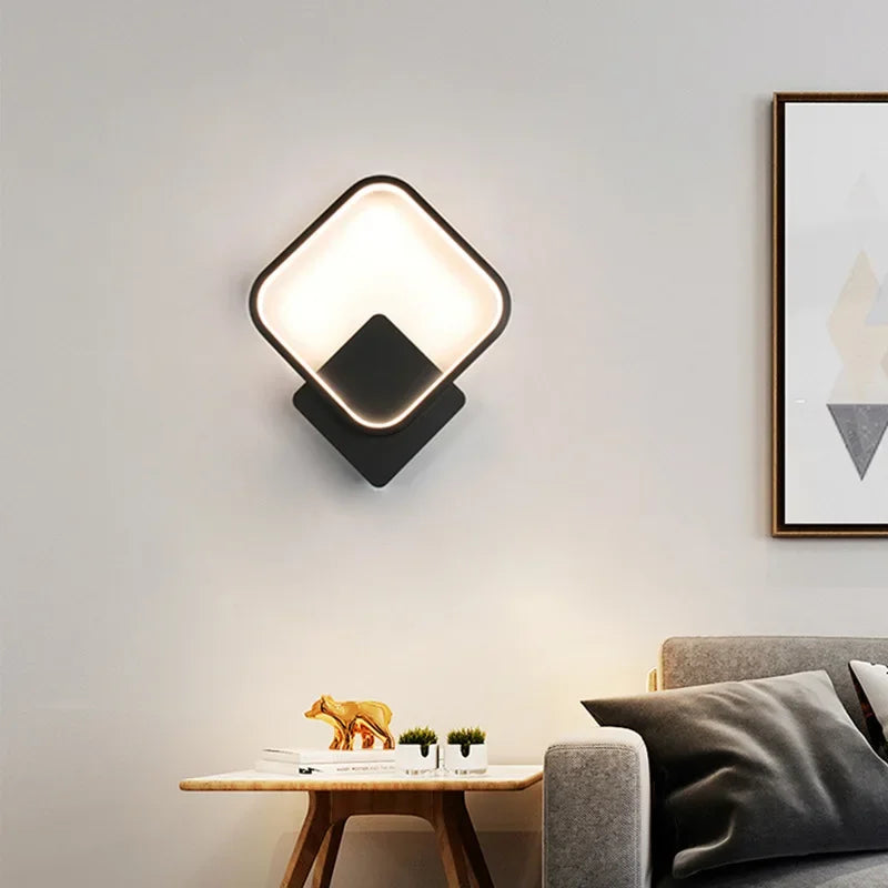 Lampe murale moderne à LED — applique murale nordique minimaliste