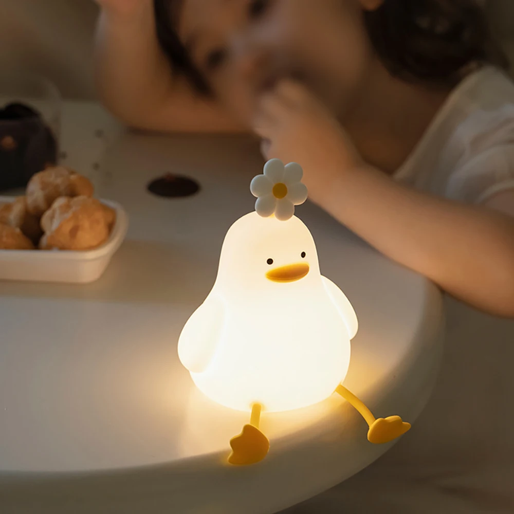 Veilleuse Ducky — Une adorable compagne à la lumière chaleureuse pour les enfants