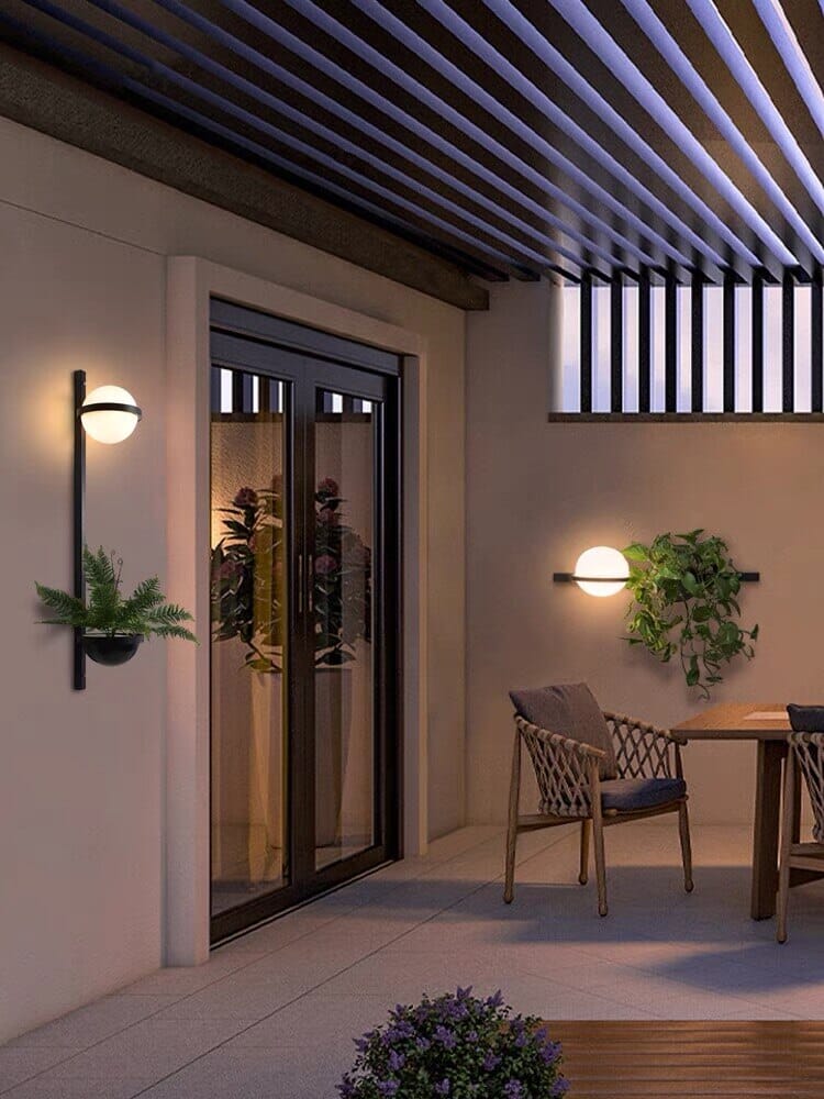 VerdantGlow Pflanzen-LED-Art-Deco-Beleuchtung für Wände und Pendel
