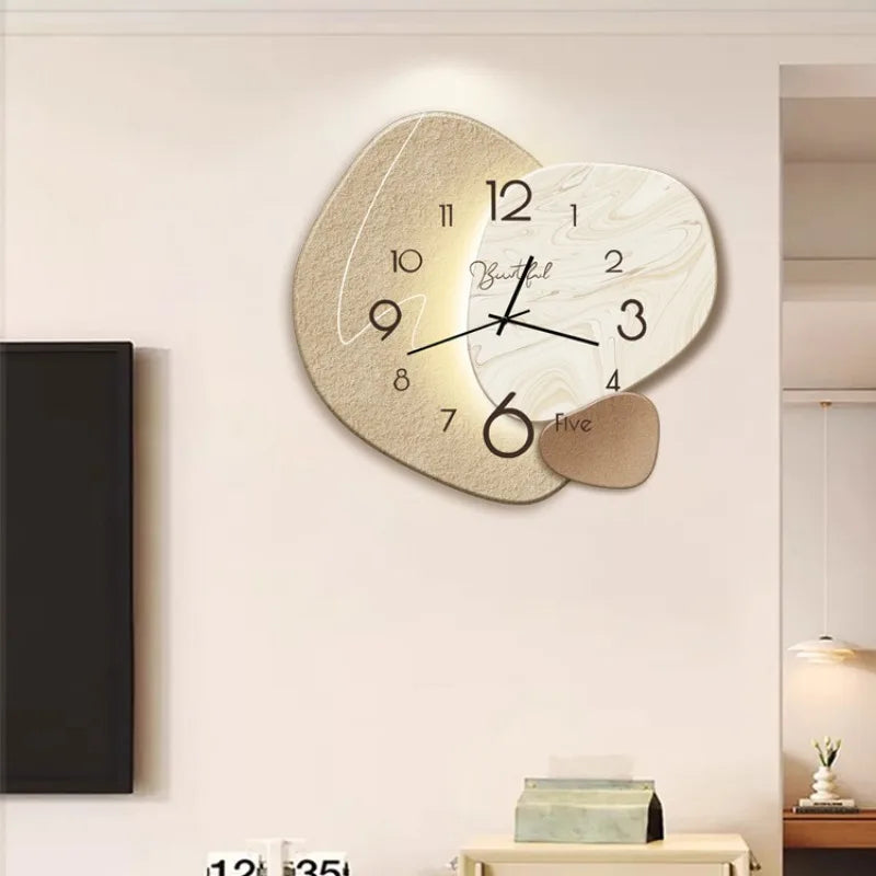 LuxuryClock Wanduhr — Stilvolle moderne Wohnraumdekoration
