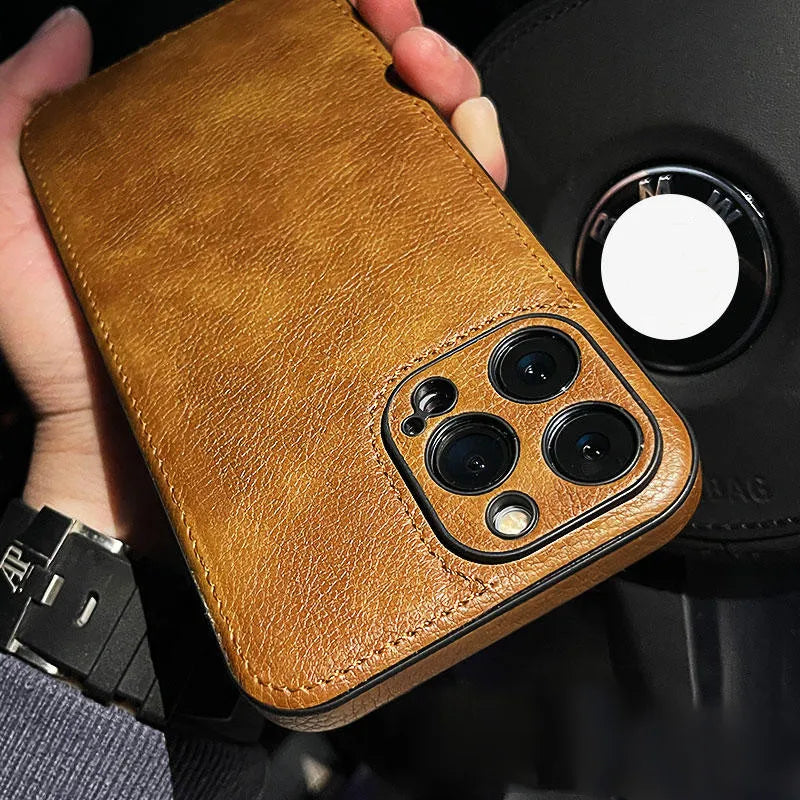Kensington Leder-iPhone-Hülle - Stoßfester, sturzsicherer Schutz