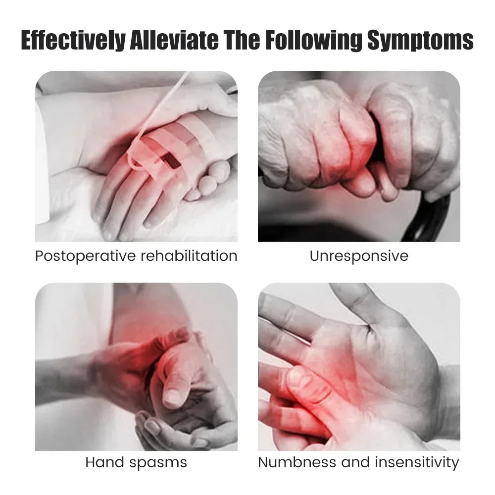Mirror Feedback Rehabilitation Glove — Independent Finger Movement, Pneumatic Actuation System