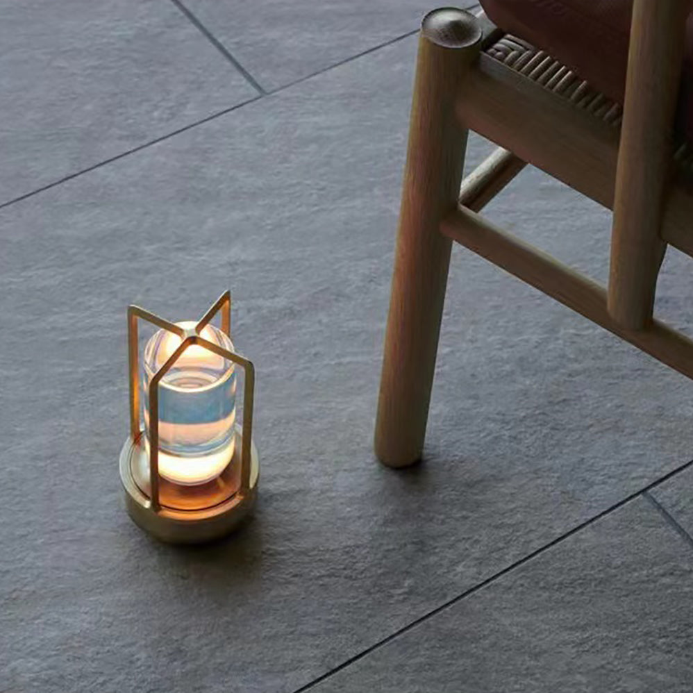 Rechargeable LED Crystal Table Lamp — Touch Control Night Light