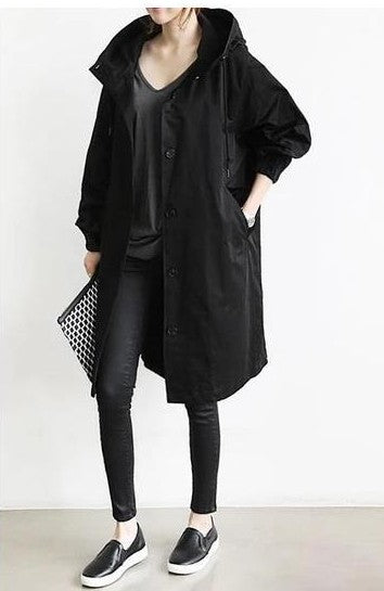 EleganCoat Women's Long Trench Coat Jacket — Stylish Fall Layer