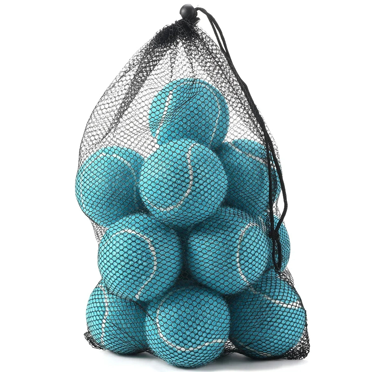 MeshMaster praktische tennisballen — trainingsset van 12 stuks