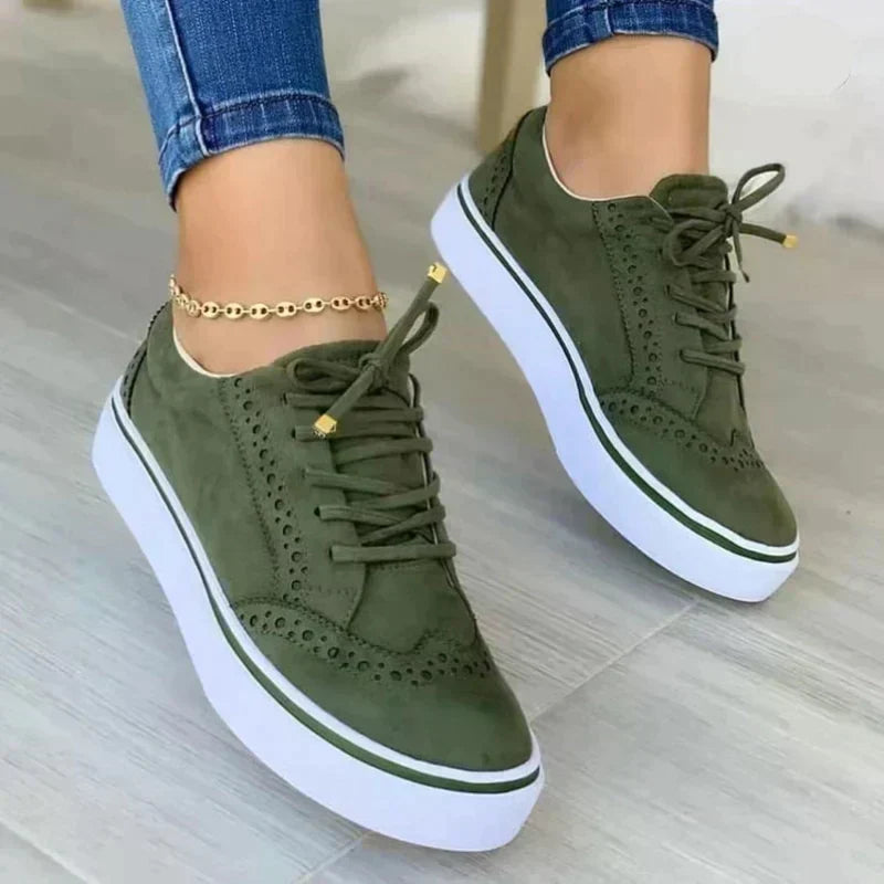 Emilie trendy ortopædiske sneakers — støttende sko med polstring