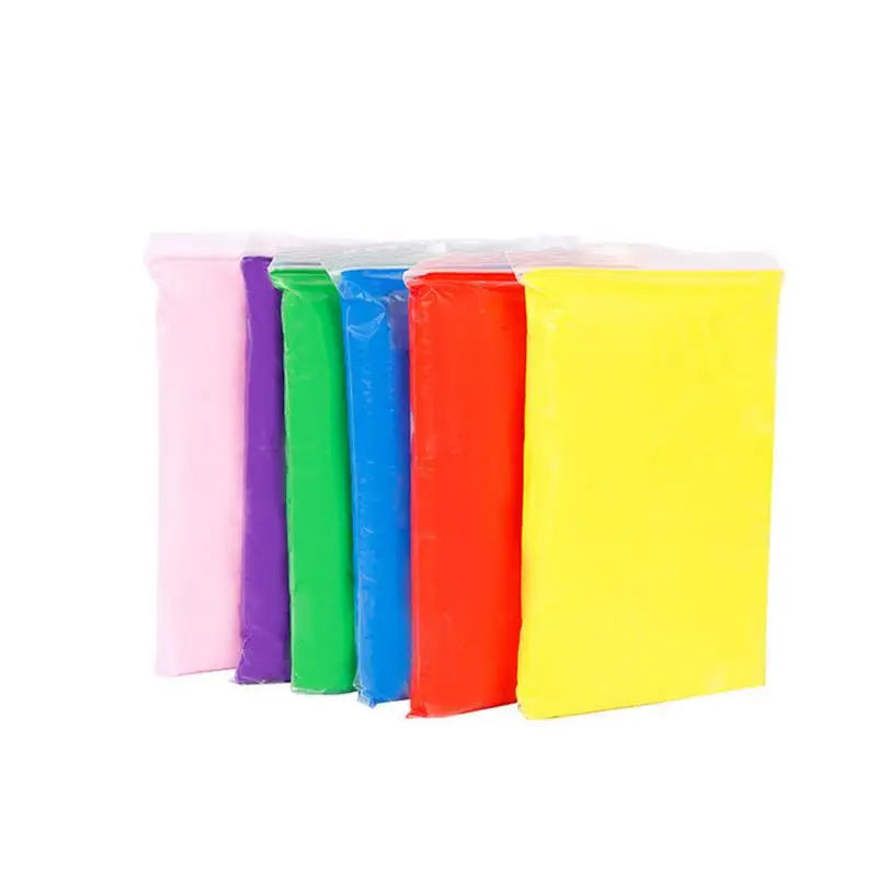Kids Air Dry Clay Kit — Soft, Easy-Blend Colors, Hand Tools, 12 24 36 Count