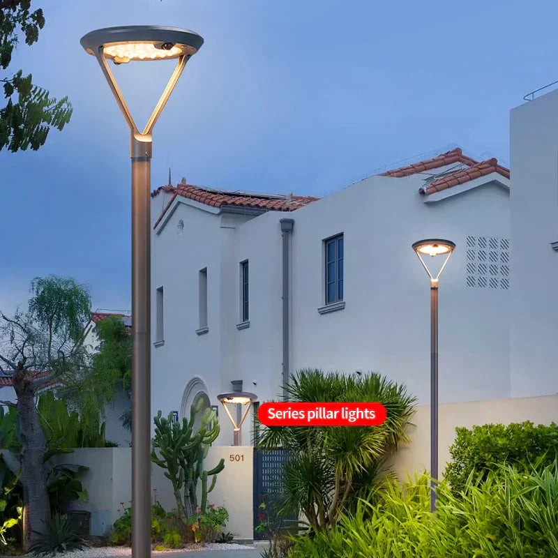 Outdoor Motion Sensor Solar Powered Light With Weatherproof Housing
