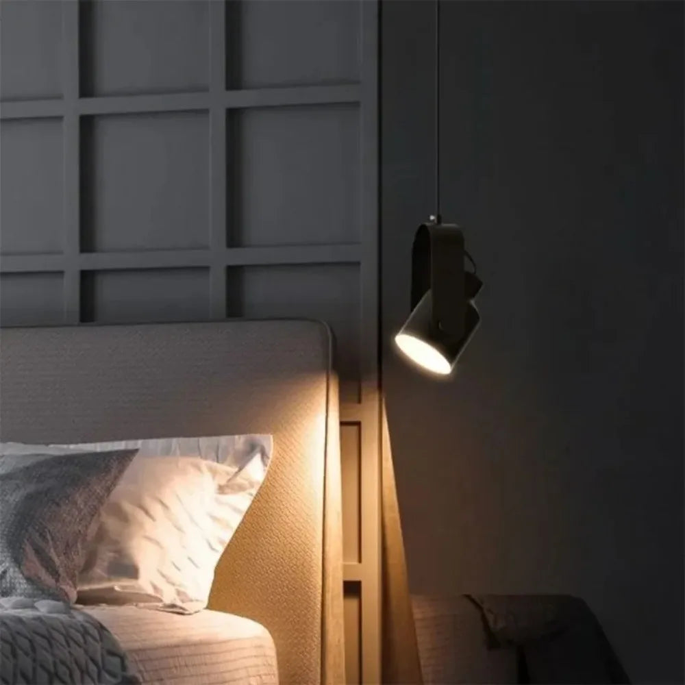 Asteri Nordic E27 Base Adjustable Spotlight Pendant Fixture