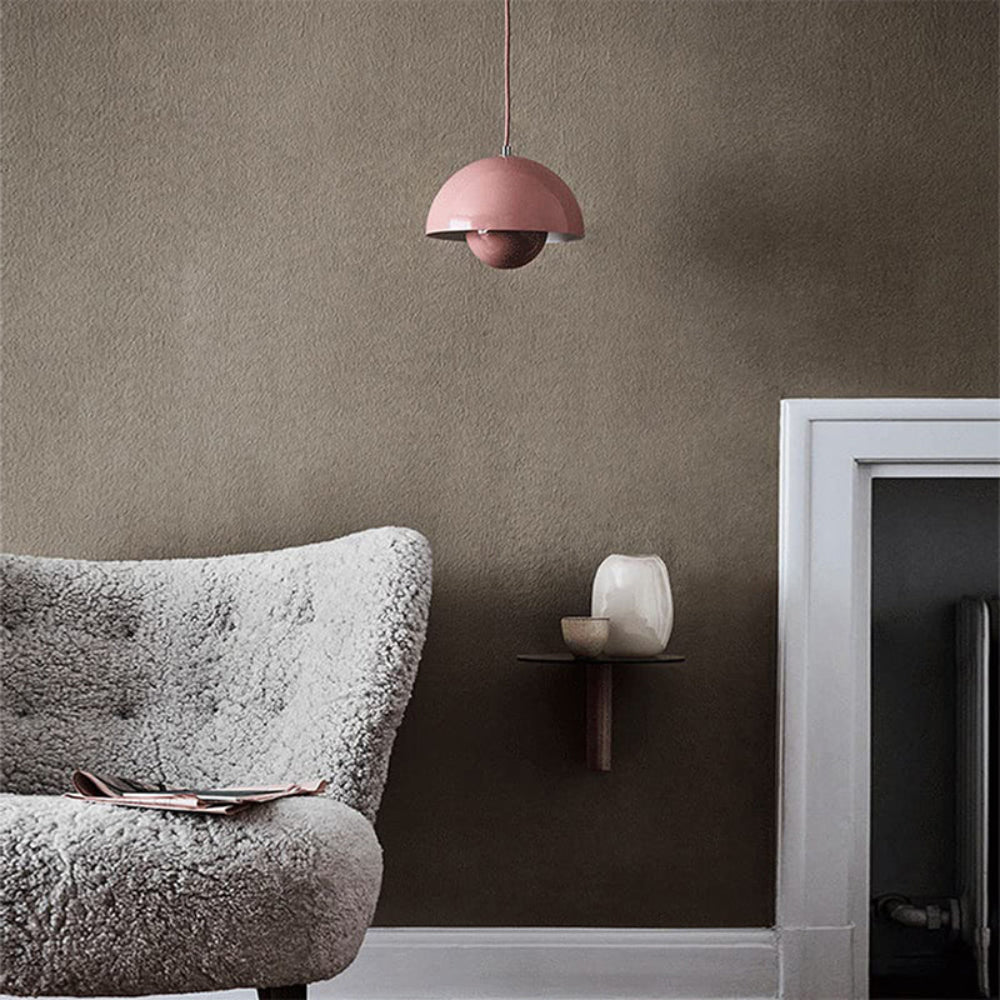 Halbrunder farbiger Kronleuchter — modernes skandinavisches Design