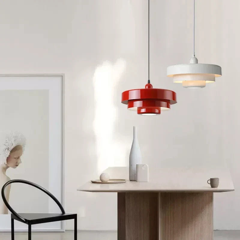 HaloLight nordisk LED-pendellampe - moderne loftslampe