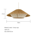 Aurelle Rattan Pendant Lights For Cozy Spaces In Wabi Sabi Style