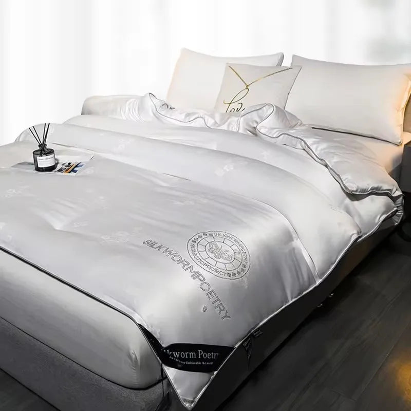 Aurene Silk Duvet For Winter With 5kg Core And Mulberry Silk Filling