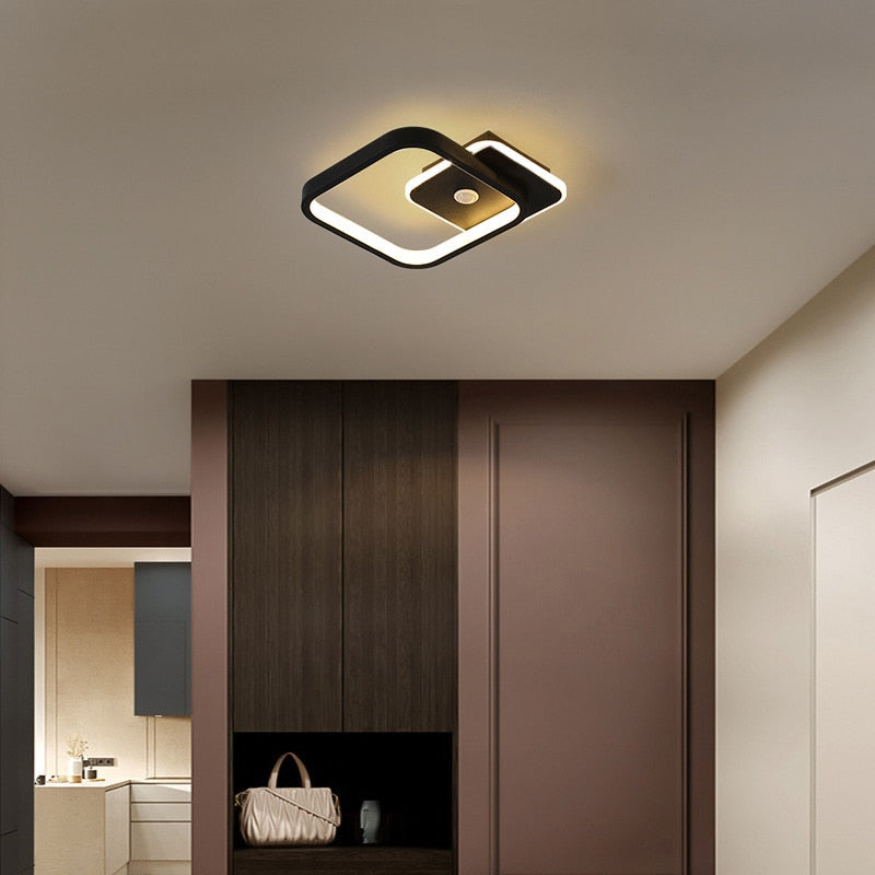 Plafonnier LED PIR à détection de mouvement — éclairage automatique