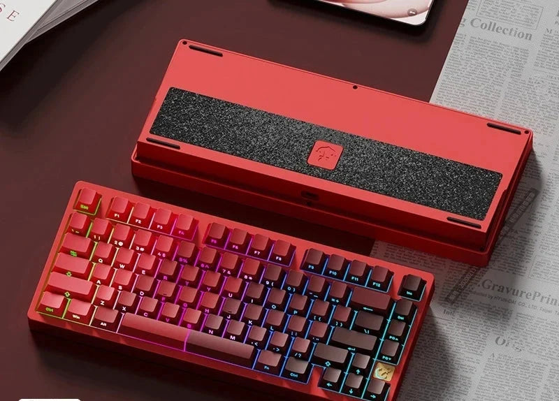 NovaKey Winnie kabellose mechanische Tastatur - Drei Modi, taktiles Tippgefühl