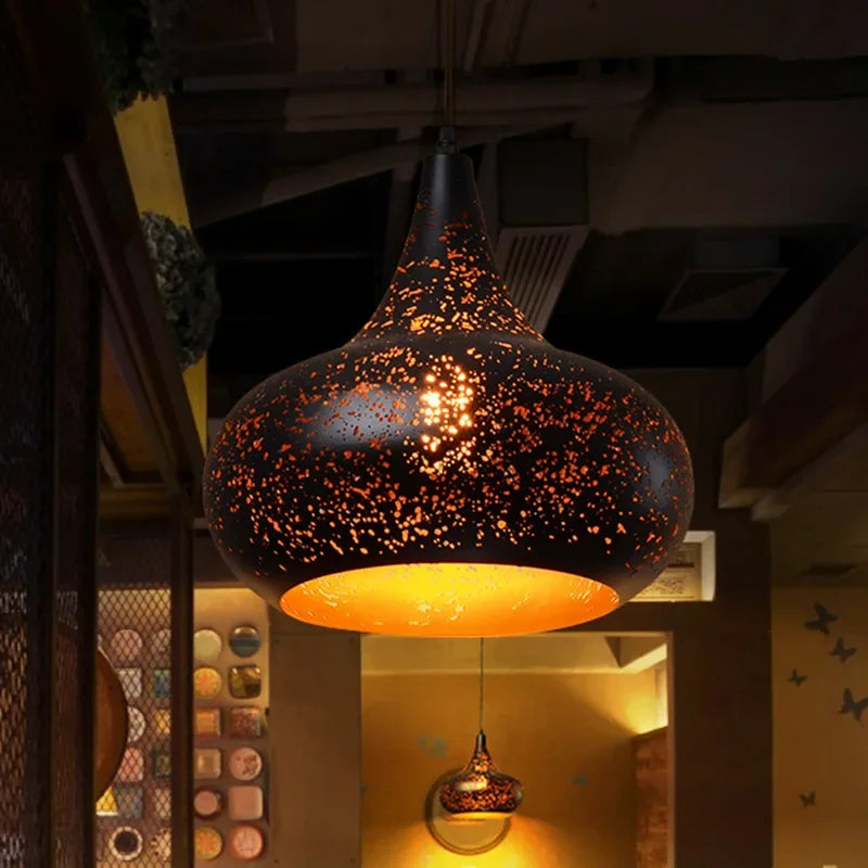 Avelon Studio Iron Pendant Vintage Light For Nordic Loft