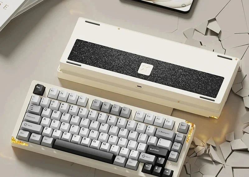 NovaKey Winnie kabellose mechanische Tastatur - Drei Modi, taktiles Tippgefühl